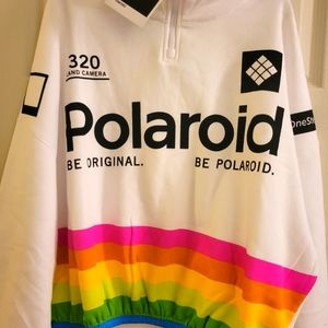Polaroid crop Sweatshirt